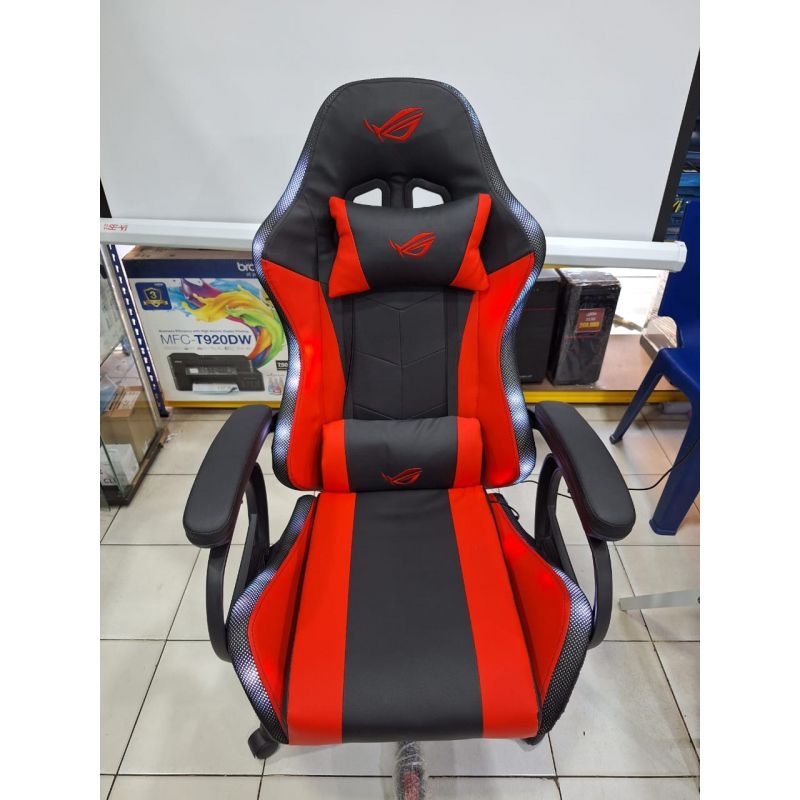 Jual Kursi Gaming ROG RGB Lampu LED | Shopee Indonesia