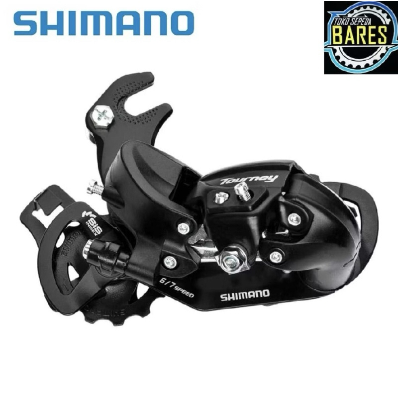 Jual RD / Rear Derailleur Sepeda Shimano Tourney TY300 SIS 6 - 7 Speed ...