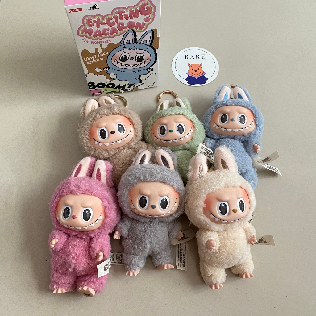 POPMART LABUBU THE MONSTERS マカロンぬいぐるみ6個 POPMART LABUBU THE MONSTERS マカロンぬいぐるみ6個