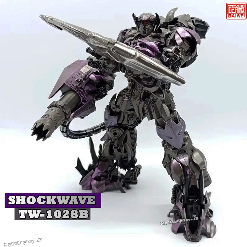 Jual Mainan Figure Robot Cybertrone Megatron Shockwave Dark Version ...