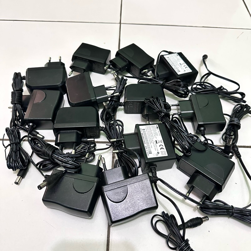 Jual adaptor router 12v 1a original buat modem/router/cctv | Shopee ...