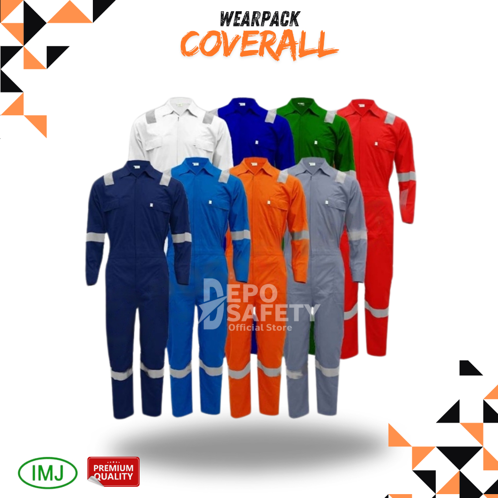 Jual Wearpack Safety Coverall Baju Kerja Premium Grade A | Shopee Indonesia