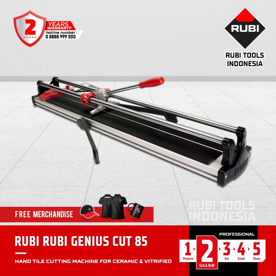 Jual RUBI GENIUS CUT 85 - ALAT POTONG KERAMIK GRANITE 85 CM | Shopee ...