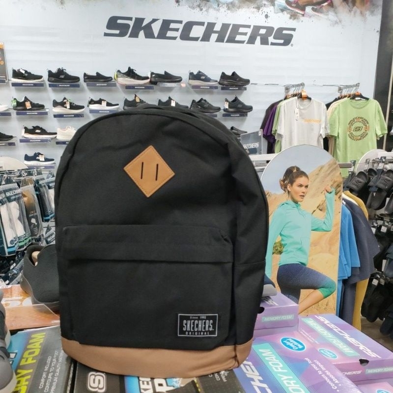 Jual SKECHERS SBP1126BK BASIC BACKPACK SPORTS CASUAL Shopee