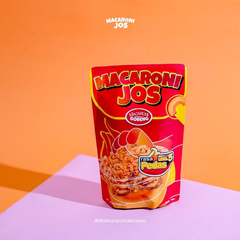 Jual Macaroni Joss - Cemilan varian rasa bbq, pedas, original | Shopee ...
