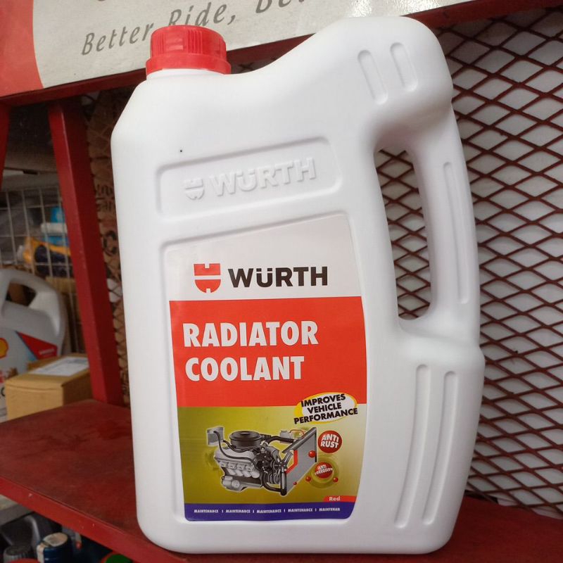 Jual Radiator Coolant WÜRTH (Merah) 5L | Shopee Indonesia