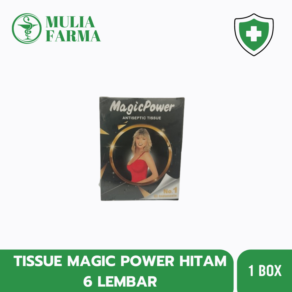 Jual Tissue Magic Power Hitam 6 Lembar | Shopee Indonesia