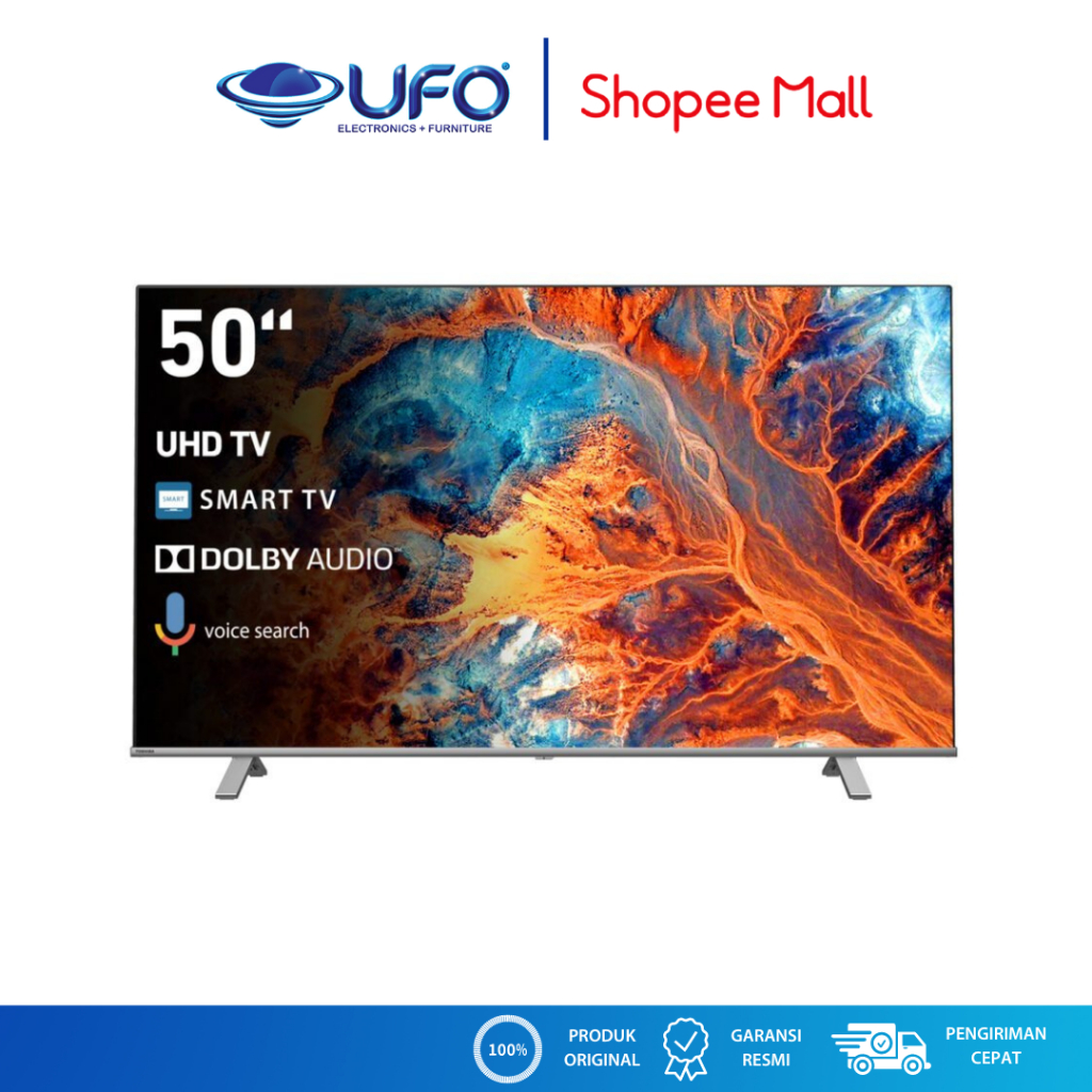 Jual Toshiba 50 Inch Google TV LED 4K 50C350NP | Shopee Indonesia