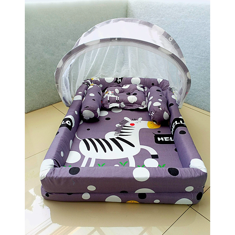Jual New Normal Kasur Kelambu Bayi Set Bantal Guling PREMIUM / Kasur