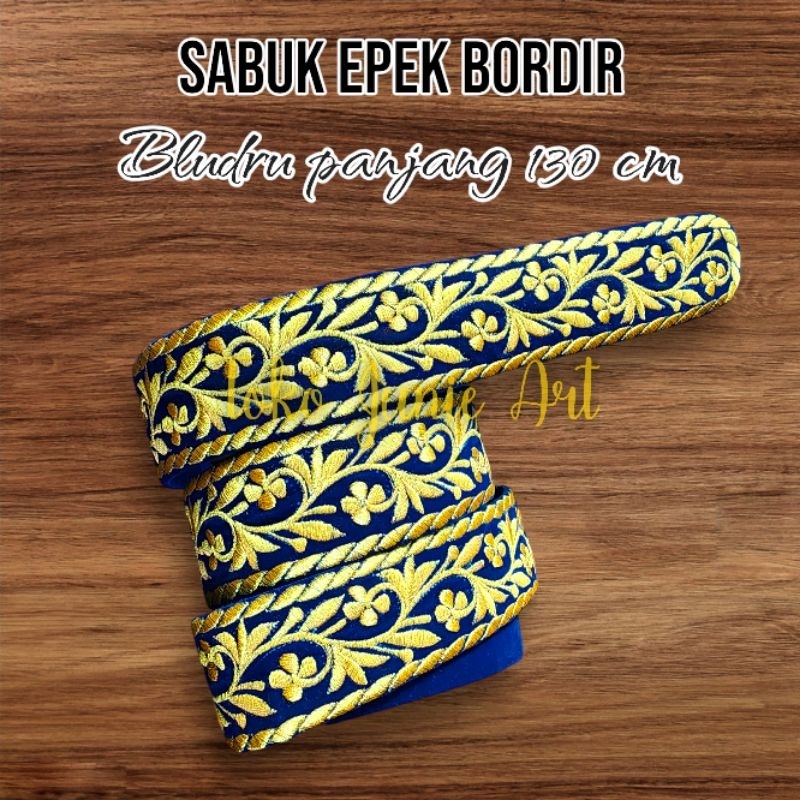 Jual SABUK EPEK BORDIR WARNA / SABUK STAGEN / EPEK BUSANA ADAT JAWA ...
