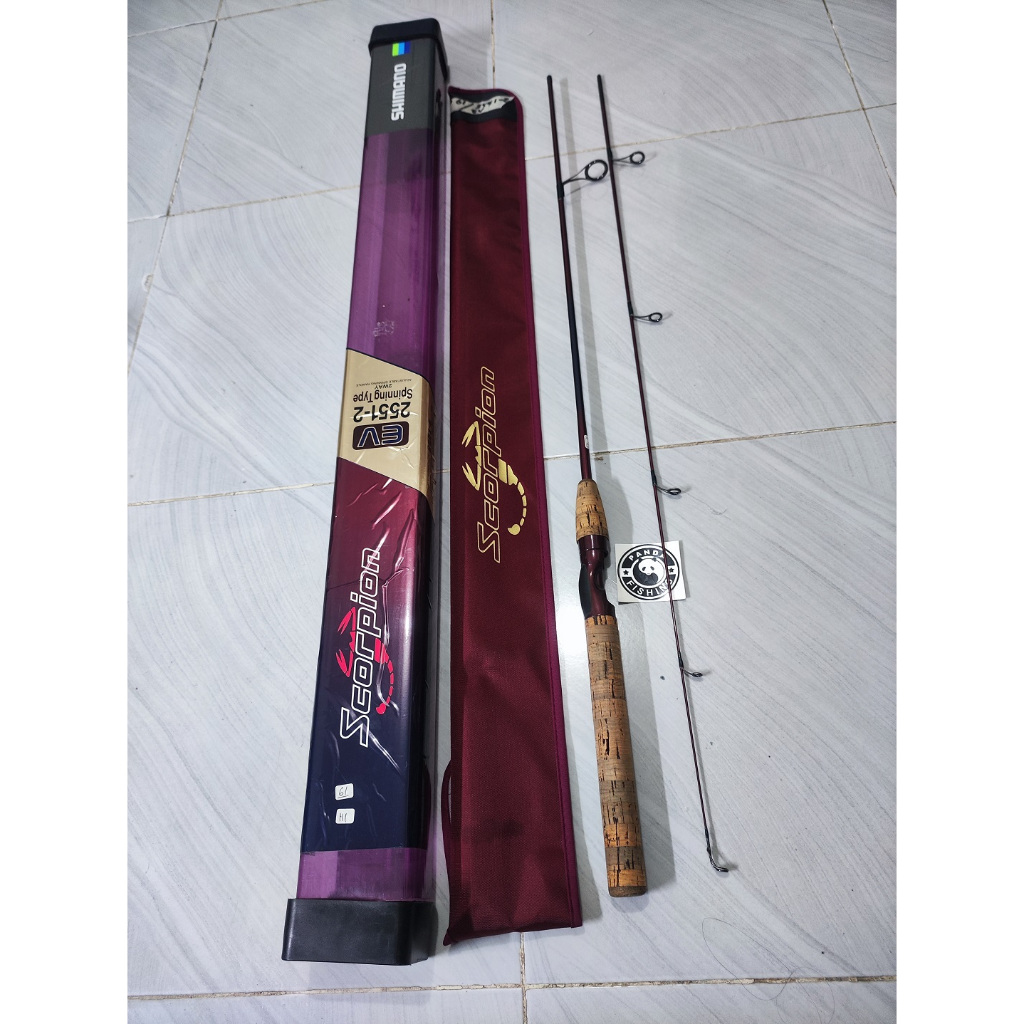 Jual ROD JORAN SPINNING UL SHIMANO SCORPION EV 2551-2 JAPAN