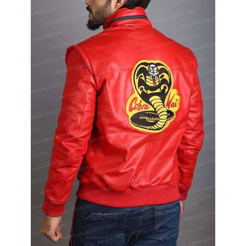 Jual Replika Jaket Karate Kid Cobra Kai Jaket Cobra Kai Bomber