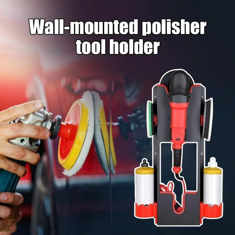 Jual Rak Mesin Poles Holder Wall Mount Polisher Holder Wall Mount ...