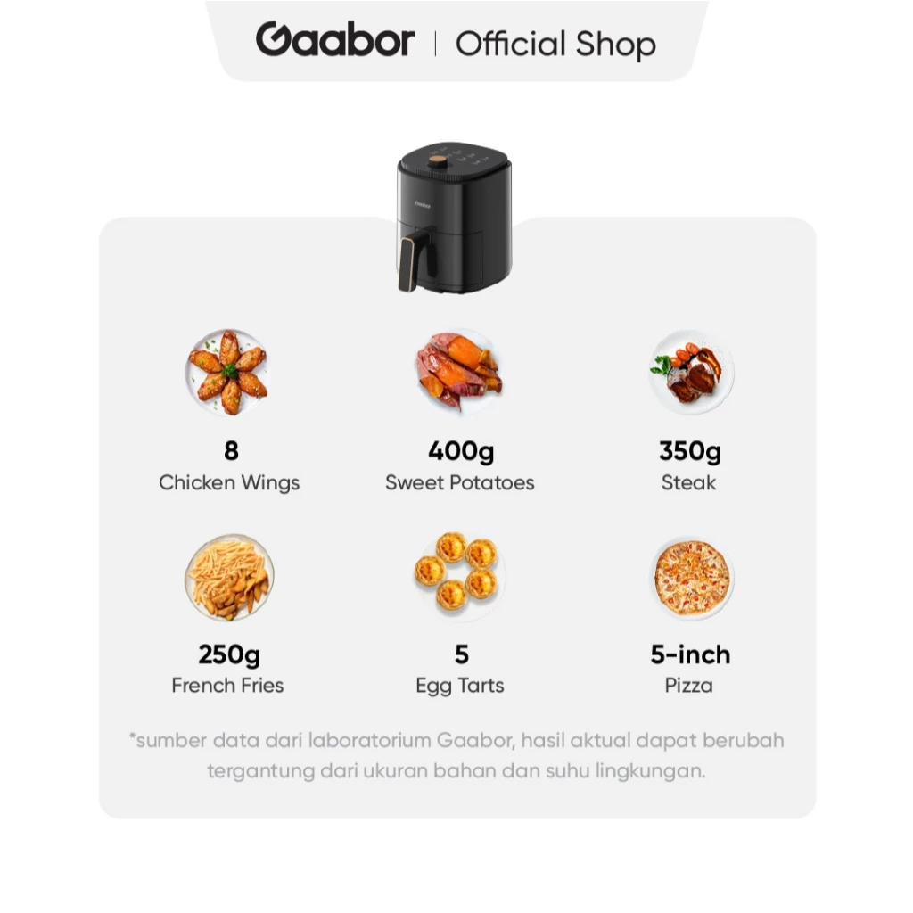 Review Lengkap Gaabor Air Fryer 3.5L – Mesin Penggorengan Tanpa Minyak Low Watt Multifungsi Serbaguna (AF35M Series) 5 id 11134207 7r98w