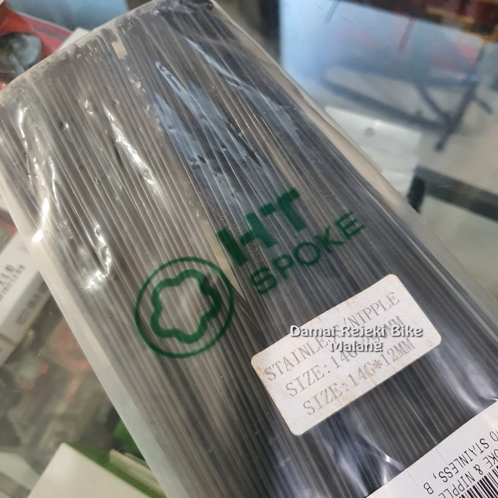 Jual Ruji HT Spoke 14G x 290mm Stainless Steel Hitam 29inch 29 ...