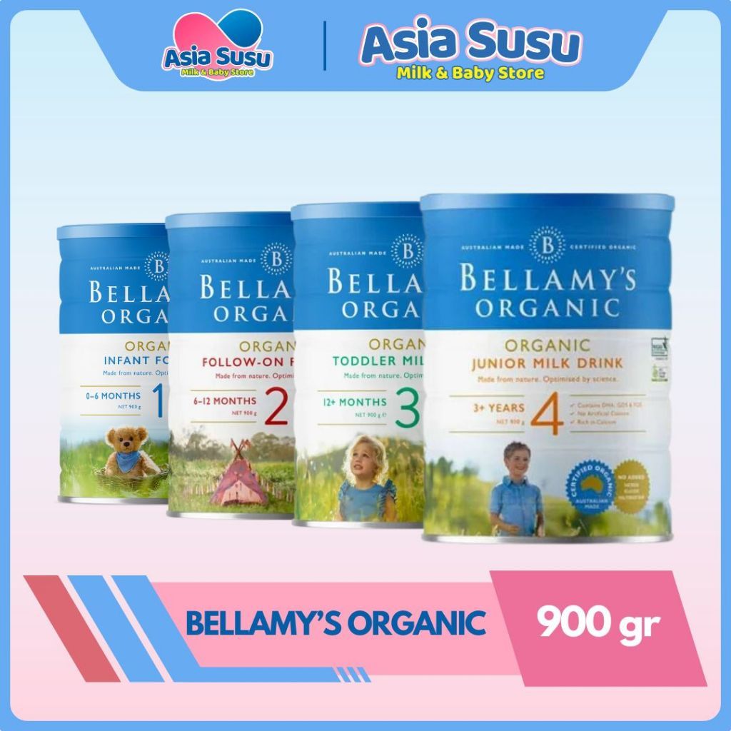 Jual BELLAMYS ORGANIC STEP 1/2 900GR - SUSU FORMULA ORGANIK