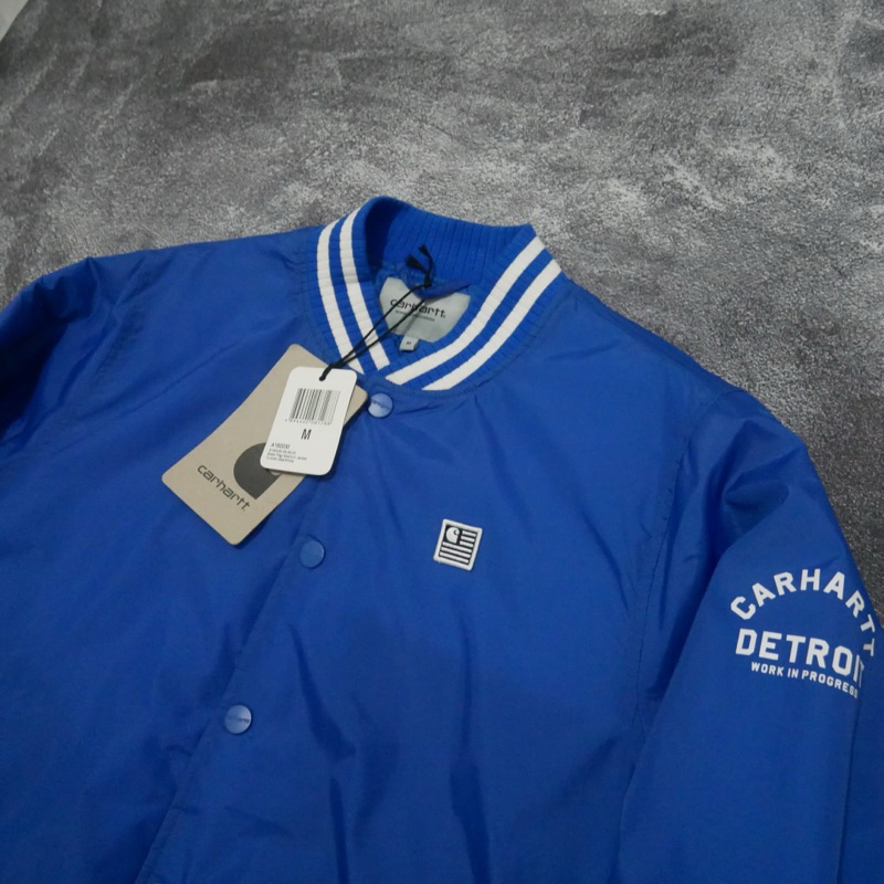 カーハート STATE FLAG STADIUM JACKET Jual Carhartt State Flag Stadium Varsity Jacket | Shopee Indonesia