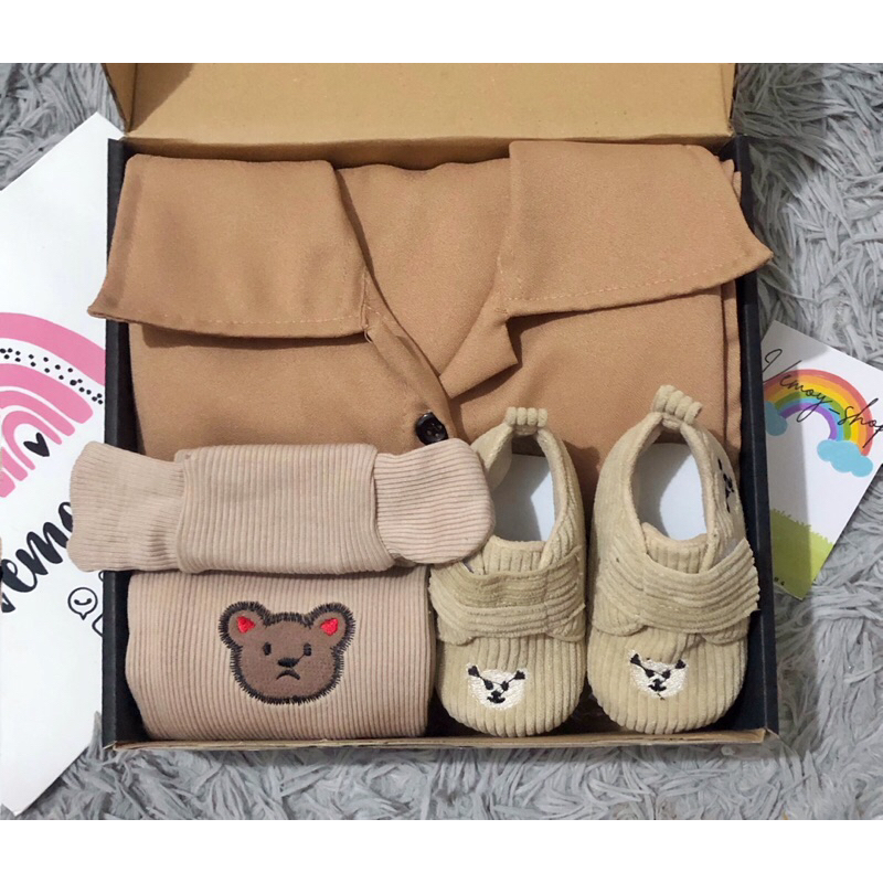 Jual Hampers baby aqiqah bayi baru lahir newborn kado pontianak rajut ...