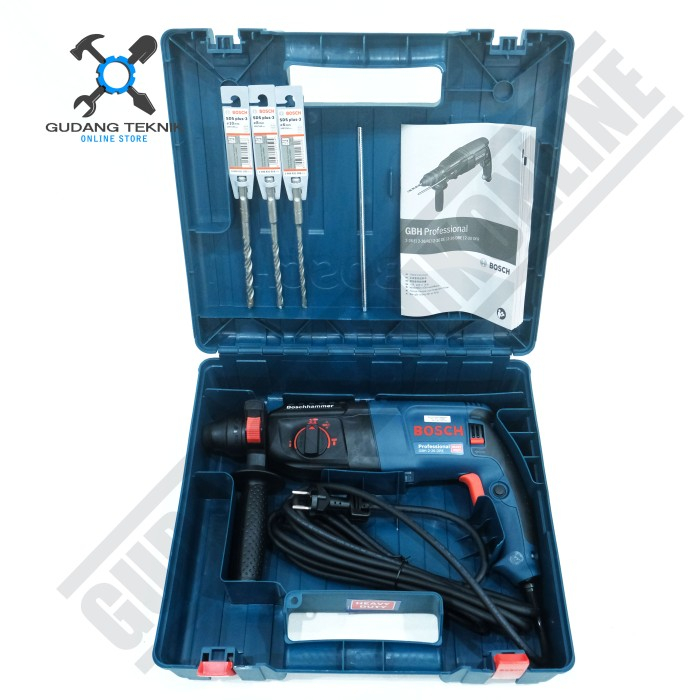 Jual Rotary Hammer Drill 26mm GBH226DRE BOSCH / Mesin Bor Bobok Tembok Beton Listrik 26mm GBH 2