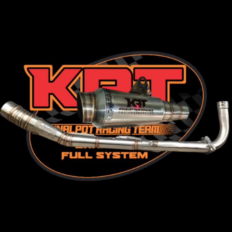 Jual Knalpot Racing KRT Original Balap Model Samping 110cc 130cc 150cc ...