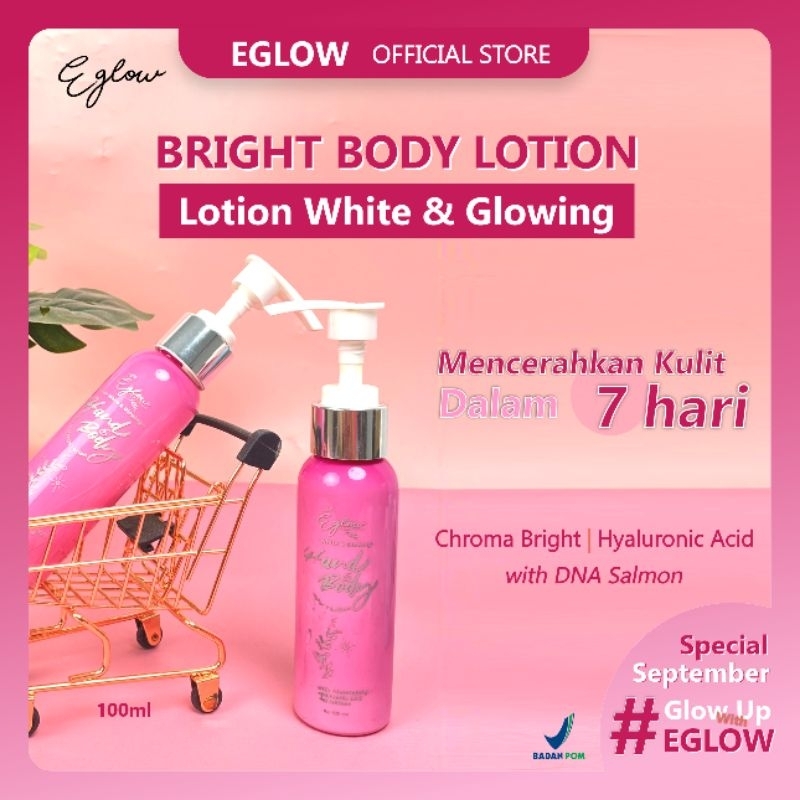 Jual Eglow Platinum - Bright Body Lotion 100gr | Shopee Indonesia