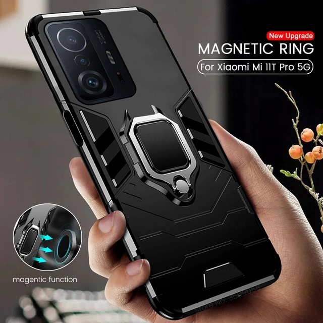 Fundas Compatible con Xiaomi Mi 11T / 11T Pro TPU+PC Resistente a los