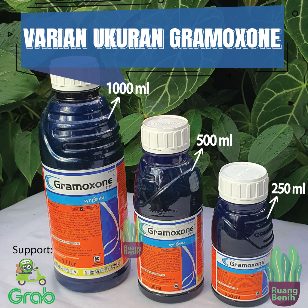 Jual Gramoxone 276 Sl Herbisida Racun Pengendali Hama Rumput Liar Dan