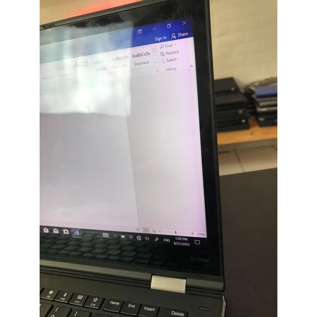 Jual Laptop Lenovo Thinkpad X1 Yoga i7 gen 7 yang MINES layar pink dan ...
