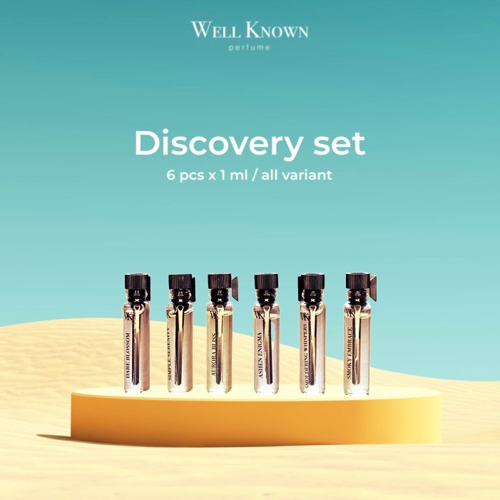 Jual Wellknown Perfume - All Variants - Discovery Set - 6pcs x 1 ml ...