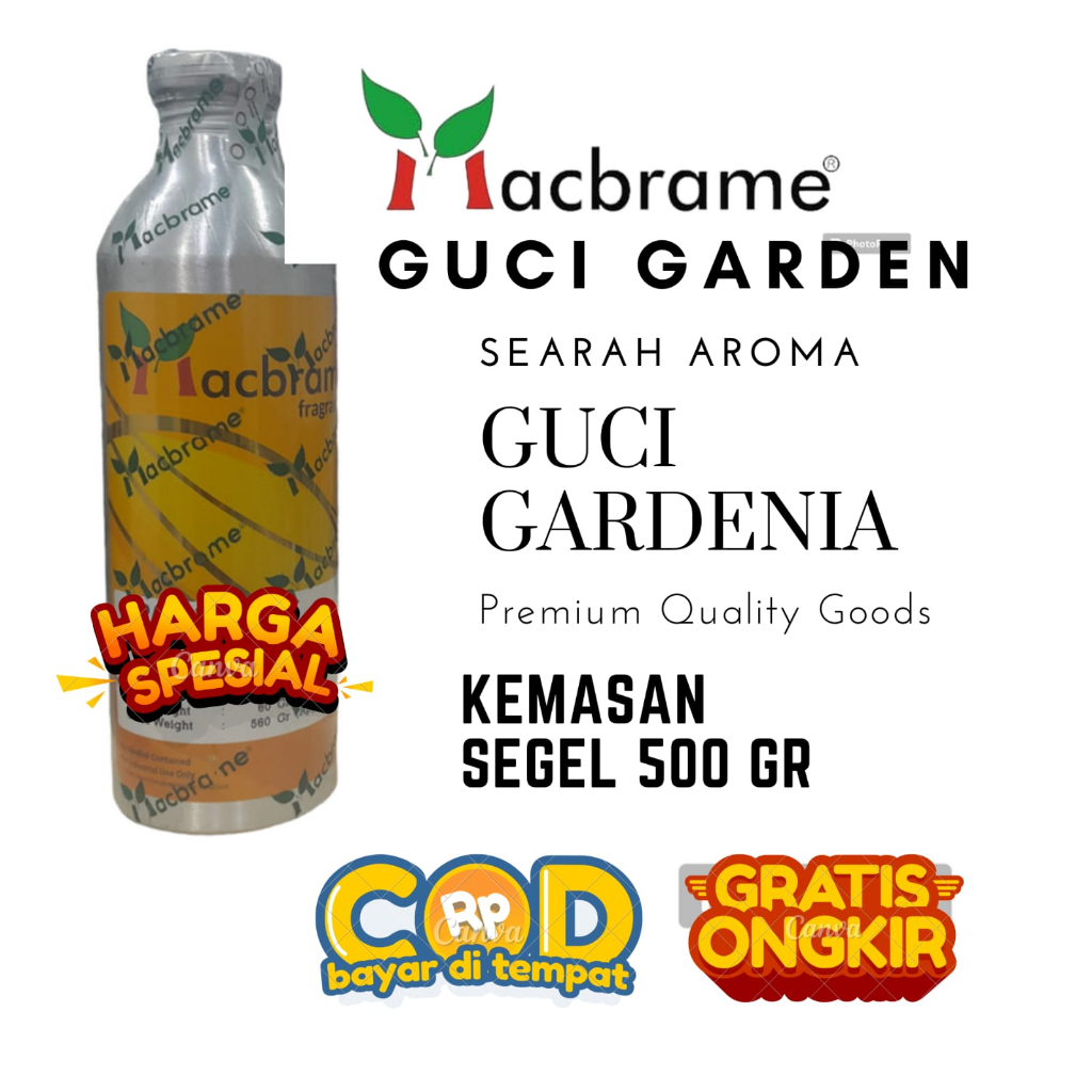 Jual SEGEL 500 GRAM GUCI GARDEN BY MAC…