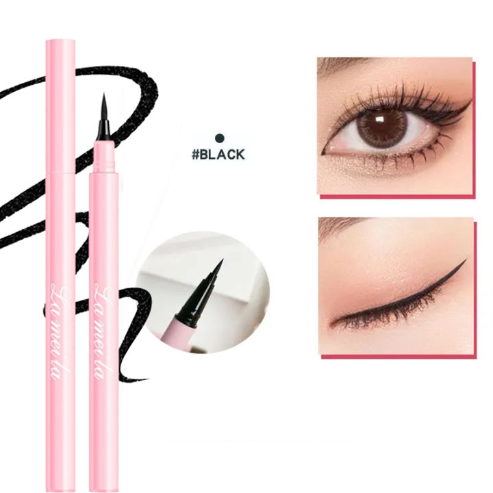 Jual Eyeliner Pen Pensil Hitam Waterproof dan Tahan Lama Fine Brush Head Eye Liner 775 24hours
