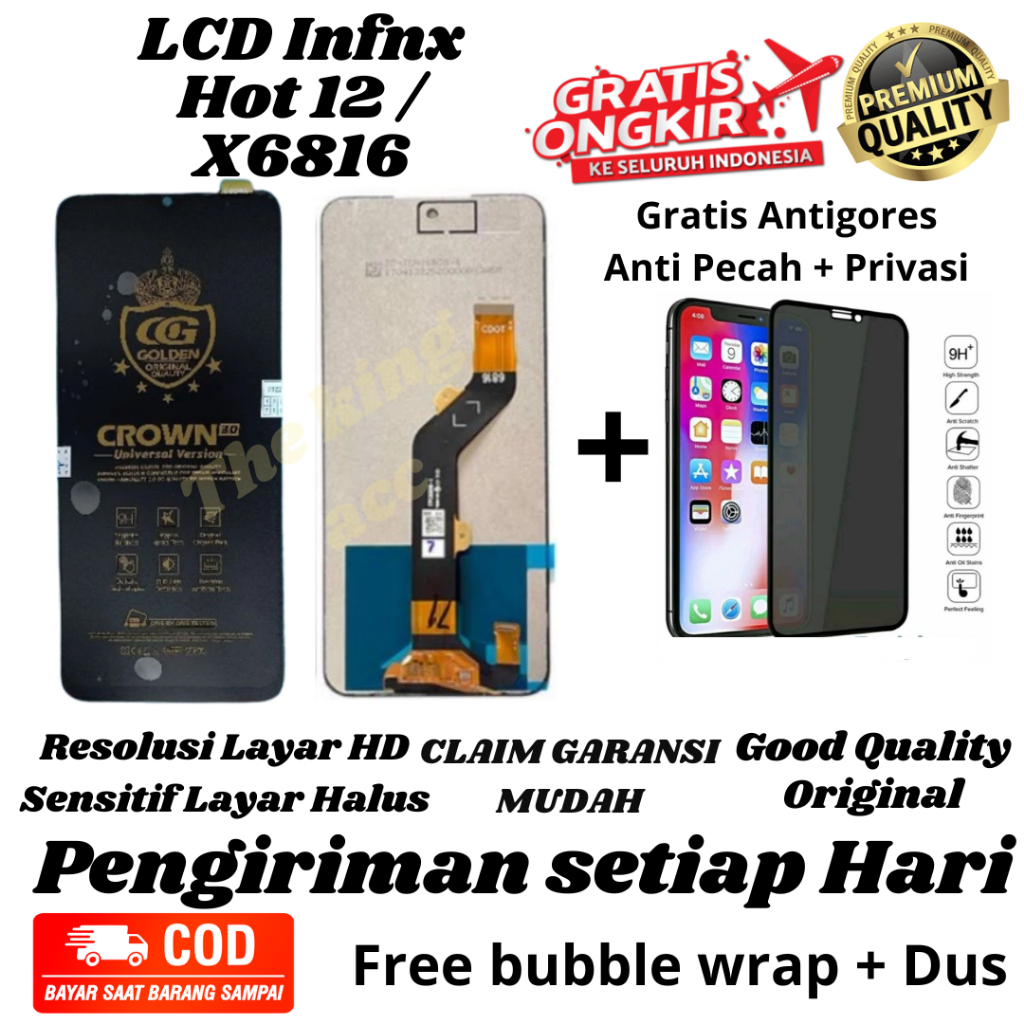 Jual Lcd Touchscreen Infinix Note 12i Full Set / Lcd Infinix Note 12i ...