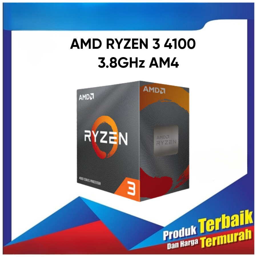 Jual PROCESSOR AMD RYZEN 3 4100 3.8GHz BOX | Shopee Indonesia