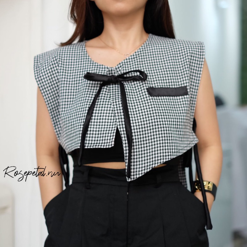 Jual Rompi kotak / vest cube asimetric / asymmetric vest / rompi tali ...