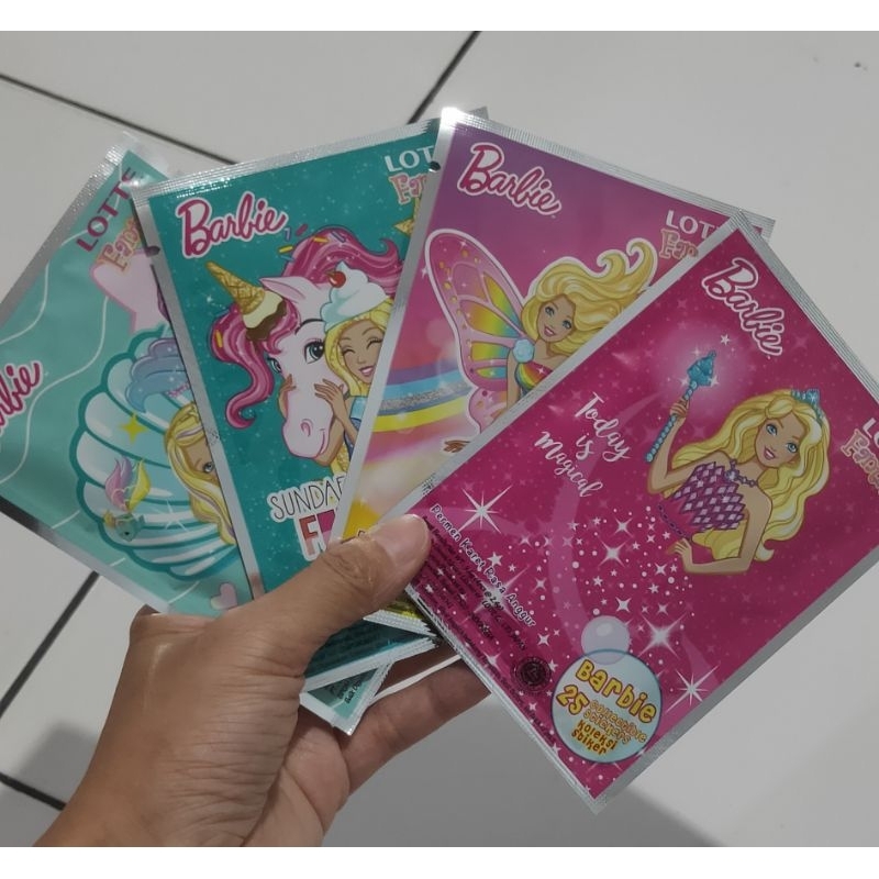 Jual Agen Distributor Cemilan Makanan Ringan Permen Karet Barbie Rasa