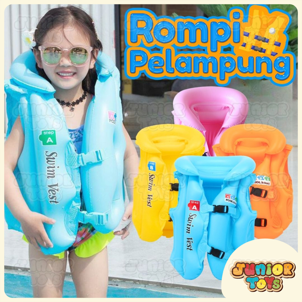 Jual ABC Pool School Pelampung Rompi Anak Swim Vest Jaket Ban Renang ...