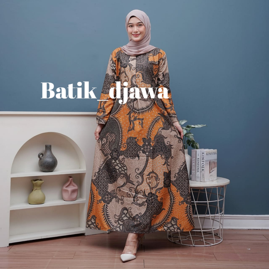 Jual PROMO CUMA HARI INI SAJA-BAJU GAMIS BATIK WANITA TERBARU KEKINIAN ...