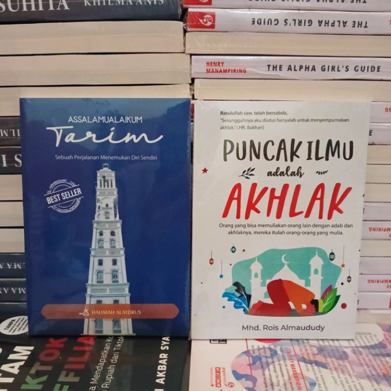 Jual Paket Buku Assalamualaikum Tarim Puncak Ilmu Adalah Akhlak Shopee Indonesia