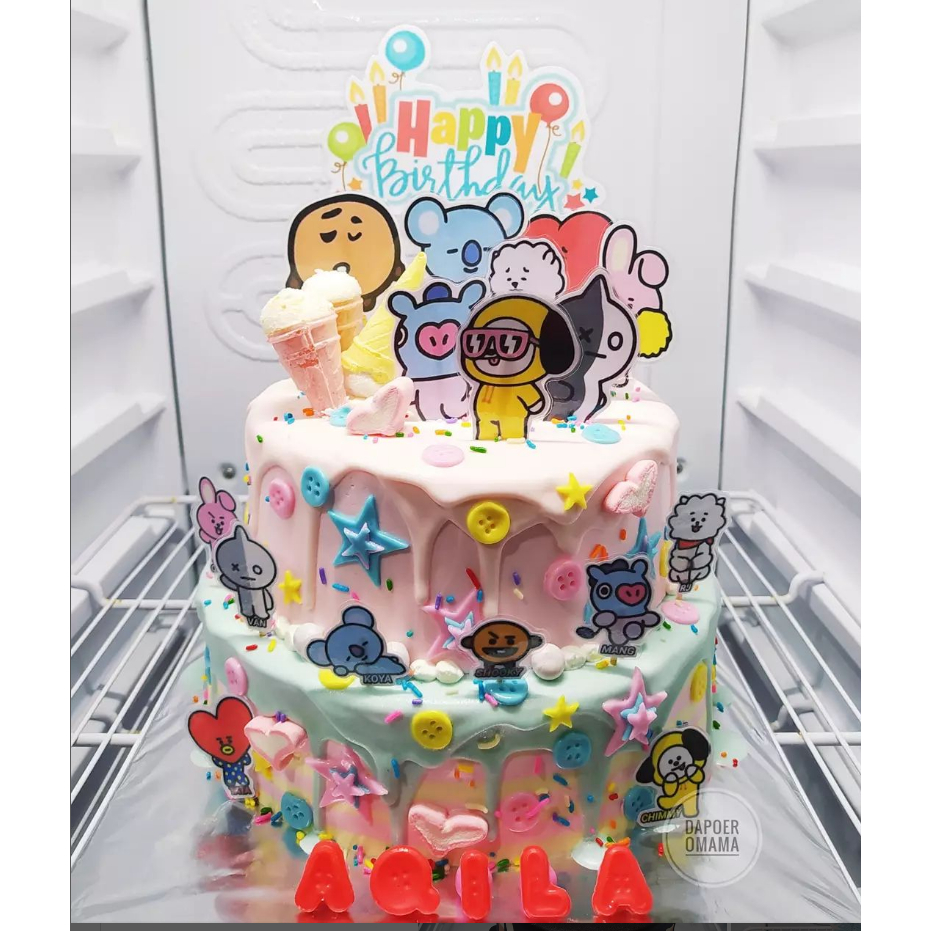 Jual KUE ULANG TAHUN BT21 | Shopee Indonesia