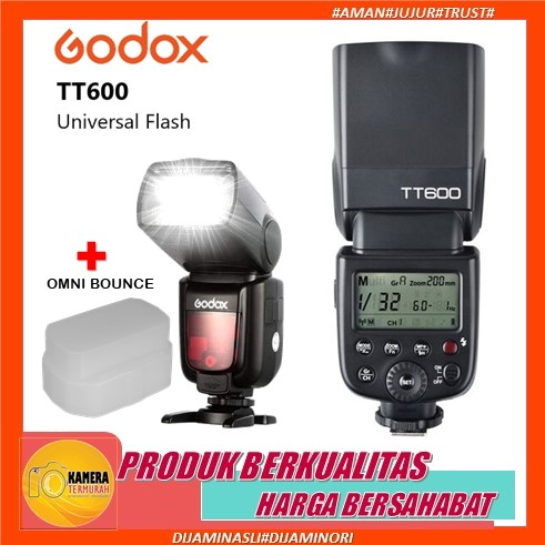 Jual Godox TT600 Universal Flash Camera | Shopee Indonesia