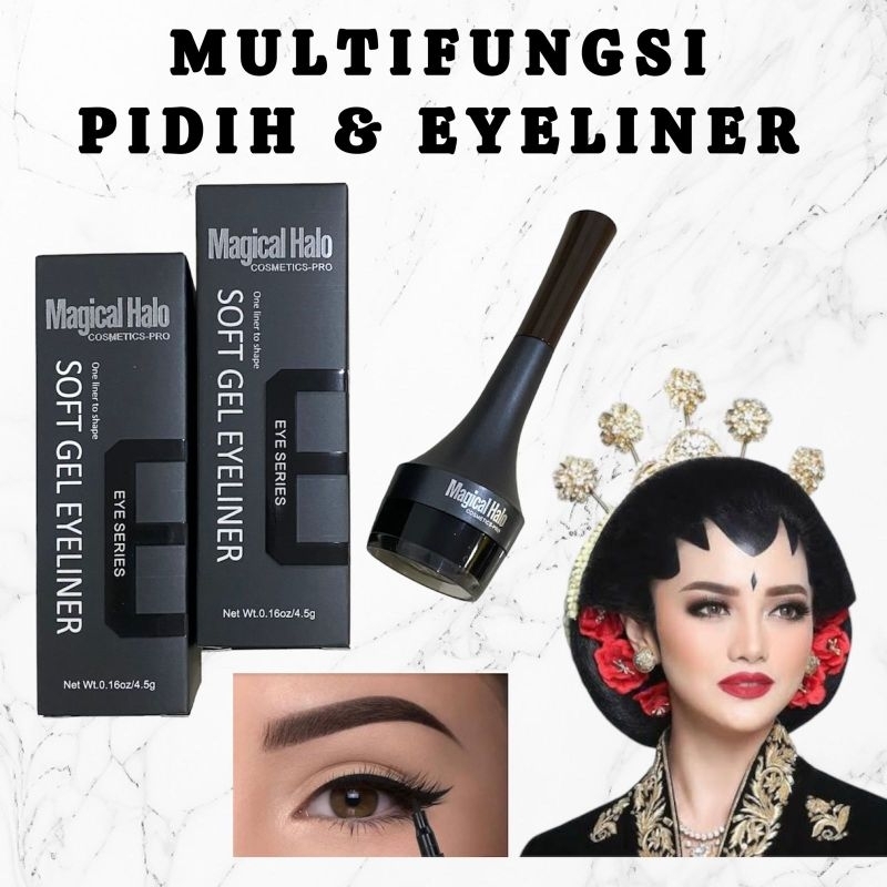 Jual PIDIH & EYELINER WATERPROOF ORIGINAL(WARNA HITAM) | Shopee Indonesia
