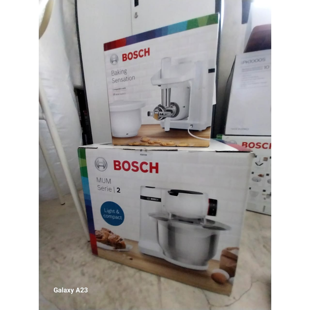 Jual Bosch Mixer Serie 2 With Extra Attachment "Baking Sensation