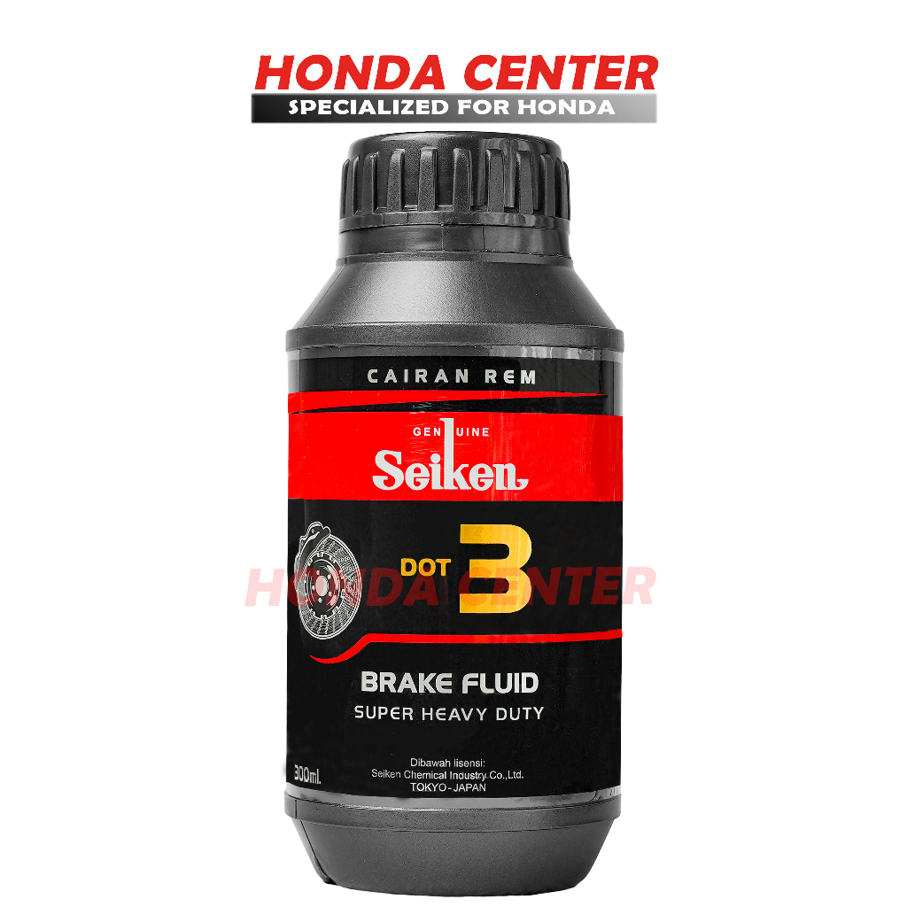 Jual minyak cairan rem brake fluid seiken japan dot3 dot 3 300ML