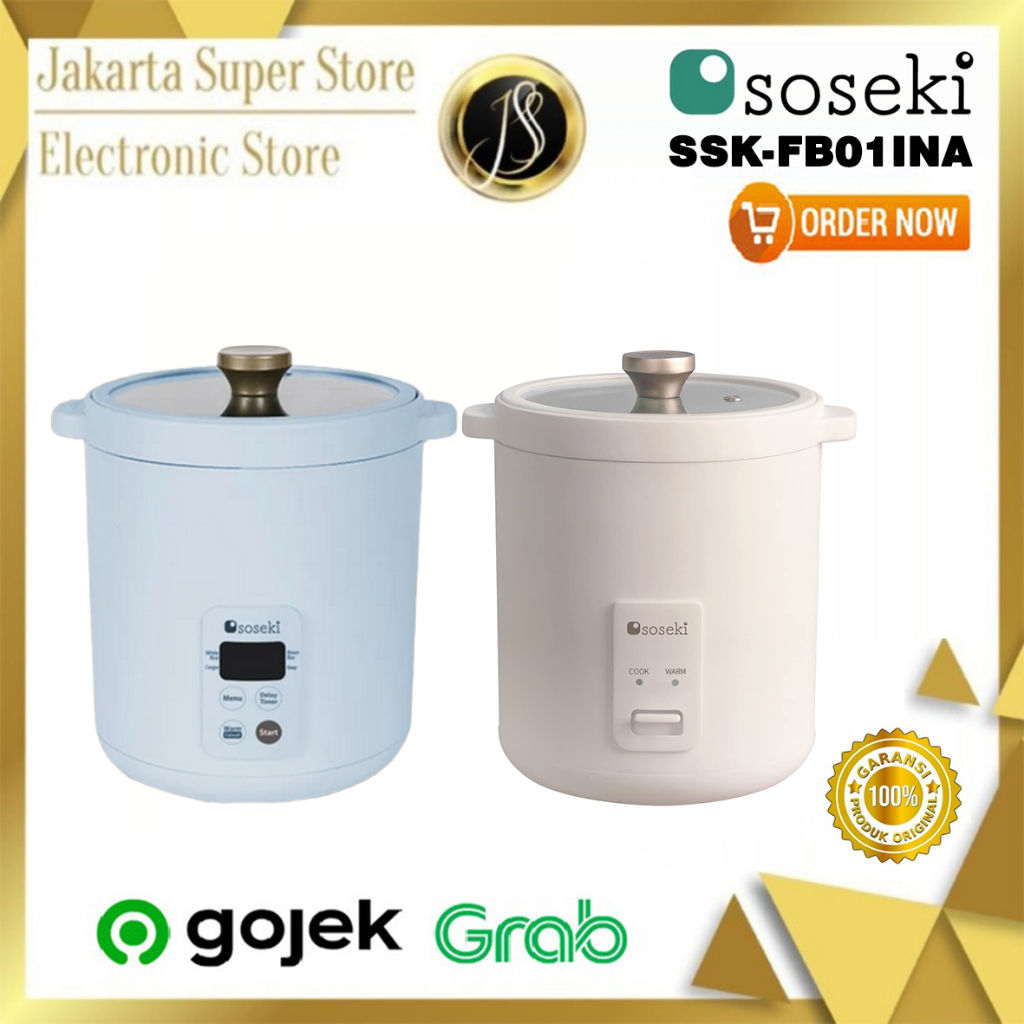 Jual SOSEKI Rice Cooker Mini Elektrik / Rice Cooker Elektrik Anti