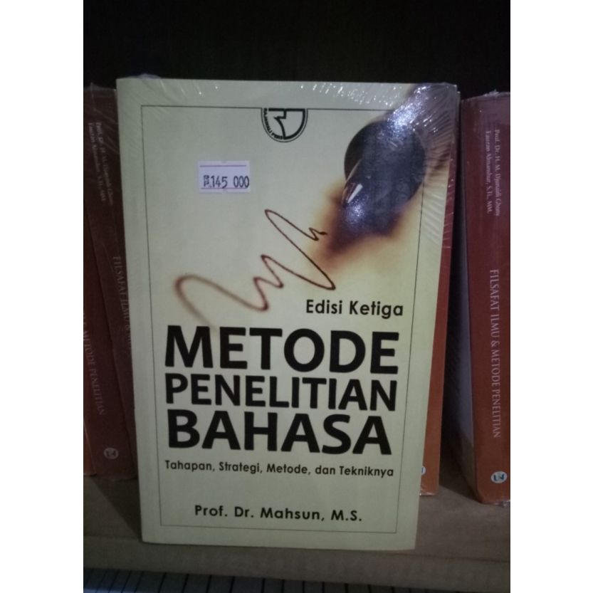 Jual Metode Penelitian Bahasa Edisi Ketiga - Mahsun | Shopee Indonesia