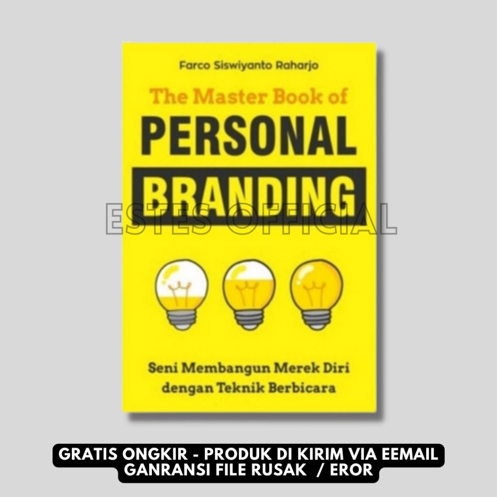 Jual [ ID492 ] The Master Book Of Personal Branding | Shopee Indonesia