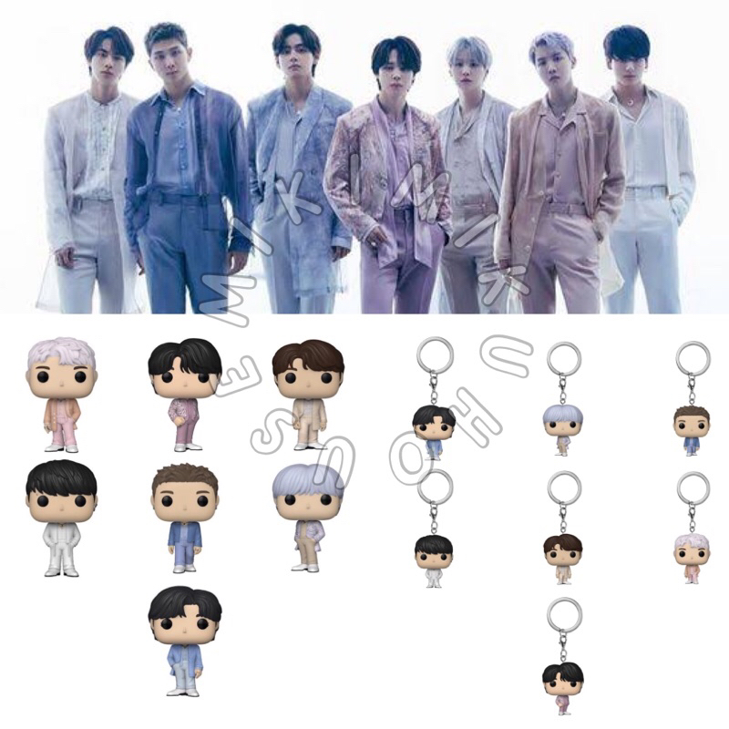 Jual New Bts Proof Funko Figure Keyring Funko Pops Keychain Bts Figure