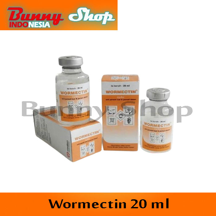 Jual Wormectin 20ml Obat Jamur Kutu Scabies INJEKSI | Shopee Indonesia