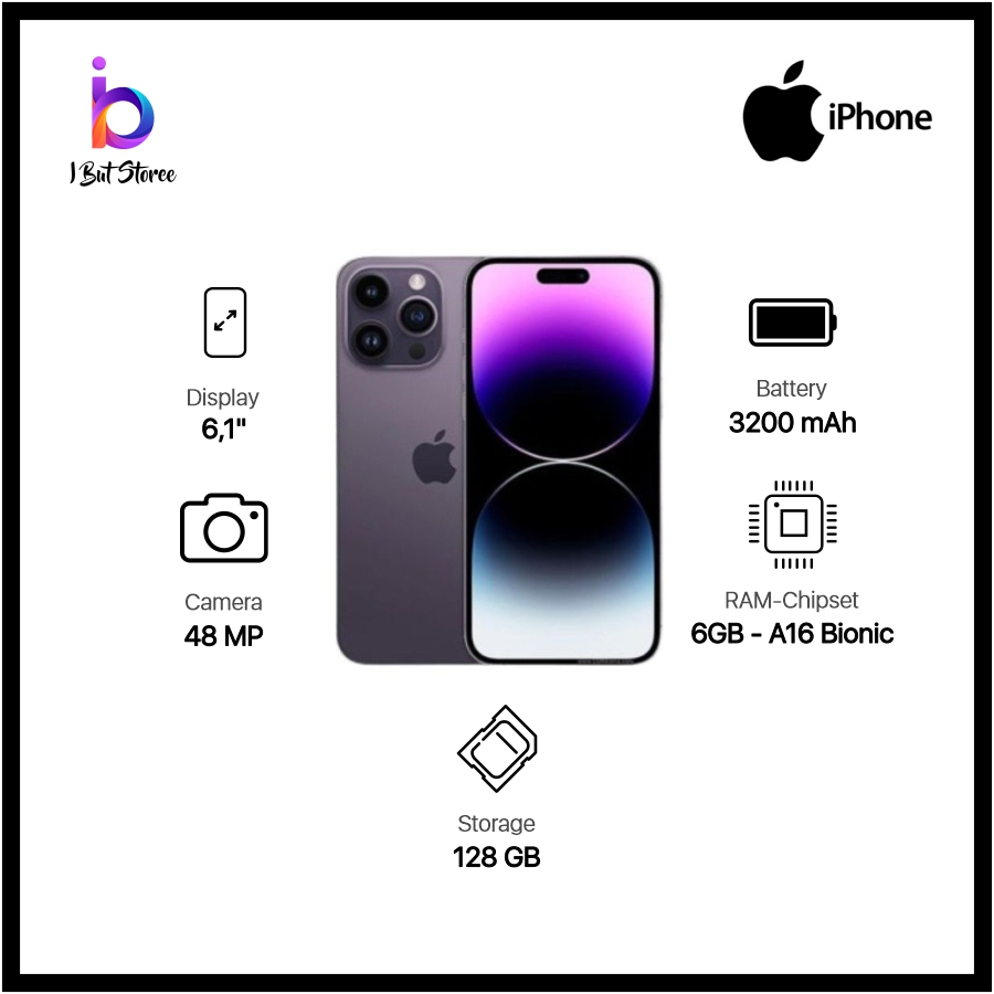 Jual Apple iPhone 14 Pro iBox Digimap | Shopee Indonesia