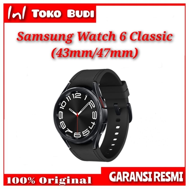 Jual Samsung Galaxy Watch 6 Classic (43mm/47mm) Smartwatch Garansi ...